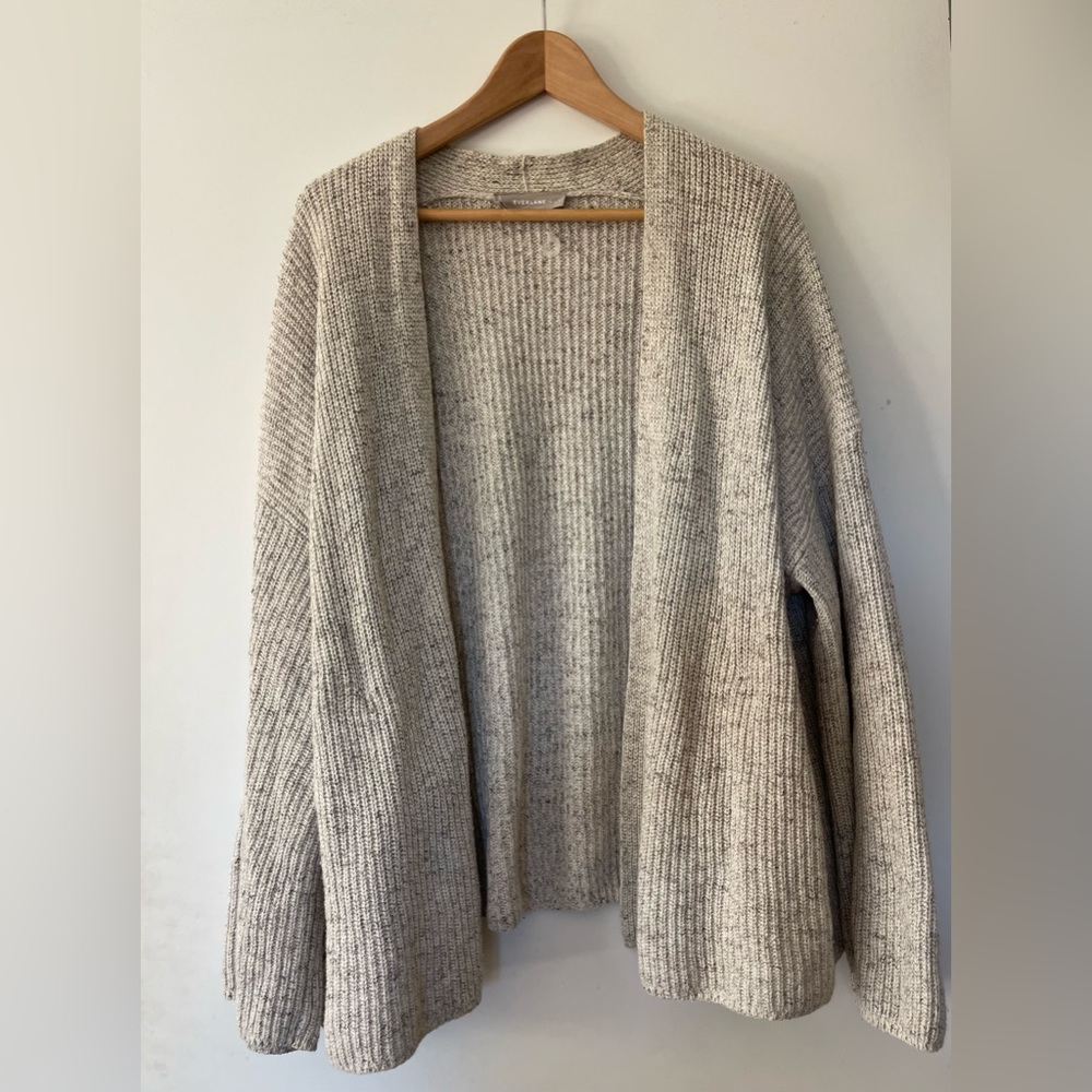 Everlane Light Gray Cardigan